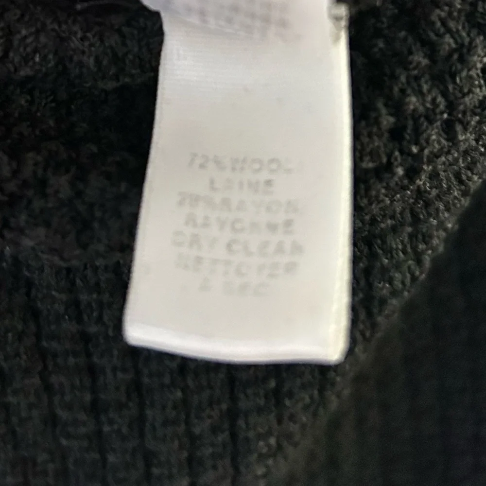 ST. JOHN CAVIAR Knit Classic Dress Wool Blend - Picture 9 of 10